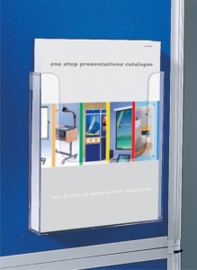 Display Panel Mounted Literature Dispenser